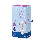 Смарт вібратор-кролик із підігрівом Satisfyer Hot Lover Nude - мініатюра 3