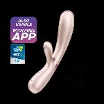 Смарт вібратор-кролик із підігрівом Satisfyer Hot Lover Nude - мініатюра 2