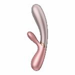 Смарт вібратор-кролик із підігрівом Satisfyer Hot Lover Pink - мініатюра 2