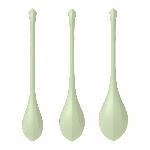 Набір йоні-намистин Satisfyer Yoni Power 2 Light Green, діаметр 2-2,5-3 см, маса 22-44-73 г - мініатюра 5
