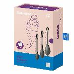Набір йоні намистин Satisfyer Yoni Power 2 Black, діаметр 2-2,5-3см, маса 22-44-73 г - мініатюра 2