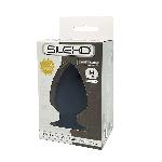 Анальна пробка SilexD (Model 1 size M) двошарова, силікон + Silexpan, діаметр 6,2 см - мініатюра 3