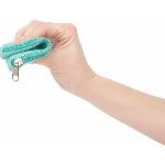 Сумка для зберігання секс-іграшок PowerBullet - Silicone Storage Zippered Bag Teal - мініатюра 3