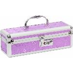Кейс для зберігання секс-іграшок BMS Factory - The Toy Chest Lokable Vibrator Case Purple з кодовим - мініатюра 2
