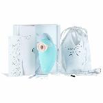 Розкішний вакуумний кліторальний стимулятор Pillow Talk - Dreamy Teal із кристалом Swarovski - мініатюра 3