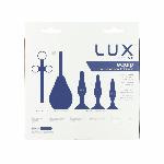 Набір анальних іграшок для новачків Lux Active – Equip – Silicone Anal Training Kit - мініатюра 3