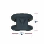 Подвійне ерекційне кільце LUX Active – Tug – Versatile Silicone Cock Ring - мініатюра 9