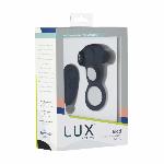 Подвійне ерекційне кільце з вібрацією Lux Active-Triad - Vibrating Dual Cock Ring, пульт ДК - мініатюра 2