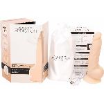Фалоімітатор з вібрацією та ротацією Naked ADDICTION James 8″ Rotating & Vibrating Dong, пульт ДК - мініатюра 4