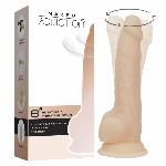 Фалоімітатор з вібрацією та ротацією Naked ADDICTION James 8″ Rotating & Vibrating Dong, пульт ДК - мініатюра 2