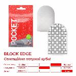 Мастурбатор TENGA Pocket Block Edge - мініатюра 6