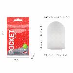 Мастурбатор TENGA Pocket Block Edge - мініатюра 7