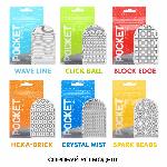 Мастурбатор TENGA Pocket Crystal Mist - мініатюра 2