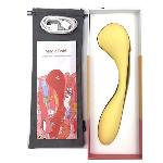 Вакуумний вагінально-кліторальний стимулятор Magic Motion Bobi Yellow, керування зі смартфона - мініатюра 2