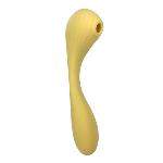 Вакуумний вагінально-кліторальний стимулятор Magic Motion Bobi Yellow, керування зі смартфона - мініатюра 5