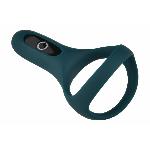 Подвійне ерекційне кільце Fun Town Rise Turquoise, керування зі смартфона - мініатюра 9