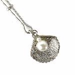 Затискач для клітора Art of Sex - Clit Clamp Silver Pearl - мініатюра 3