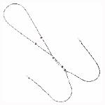 Прикраса для сосків Art of Sex - Nipple Clamps Arrow, колір фіолетовий - мініатюра 3