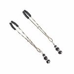 Затискач для сосків Art of Sex - Nipple Clamps Lovely Black - мініатюра 1