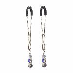 Затискач для сосків Art of Sex - Nipple Clamps Lovely Blue - мініатюра 3