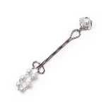 Затискач для клітора Art of Sex - Clit Clamp Royal Pearls - мініатюра 1