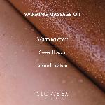 Розігрівальна їстівна масажна олія Bijoux Indiscrets Slow Sex Warming massage oil - мініатюра 4