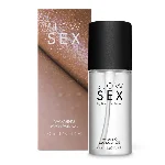 Розігрівальна їстівна масажна олія Bijoux Indiscrets Slow Sex Warming massage oil - мініатюра 1