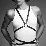 Портупея з екошкіри Bijoux Indiscrets Maze – Multi-Way Body Harness Black - мініатюра 2