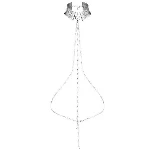 Намисто-комір Bijoux Indiscrets Desir Metallique Collar - Silver - мініатюра 1