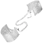 Наручники Bijoux Indiscrets Desir Metallique Handcuffs - Silver, металеві, стильні браслети - мініатюра 1