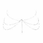 Ланцюжок для тіла Bijoux Indiscrets Magnifique 8 Body Chain — Silver - мініатюра 3