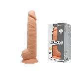 Фалоімітатор реалістичний SilexD Arnold Flesh (MODEL 5 size 10in), двошаровий, силікон+Silexpan - мініатюра 3