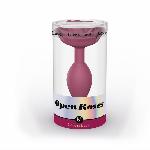 Силіконова анальна пробка Love To Love OPEN ROSES M SIZE - PLUM STAR - мініатюра 3