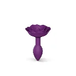 Силіконова анальна пробка Love To Love OPEN ROSES S SIZE - PURPLE RAIN - мініатюра 1