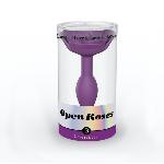 Силіконова анальна пробка Love To Love OPEN ROSES S SIZE - PURPLE RAIN - мініатюра 3
