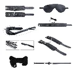 Набір аксесуарів БДСМ Alive Secret Desires Black Kit (8 pcs) - мініатюра 1