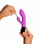 Вібратор-кролик Adrien Lastic Ares 2.0 з петелькою для пальця, що перезаряджається - мініатюра 3