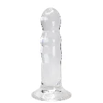 Прозорий фалоімітатор Alive Gallant Jelly Dildo - мініатюра 1