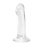 Прозорий фалоімітатор Alive Valiant Jelly Dildo - мініатюра 1