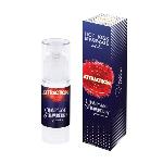 Їстівна масажна олія MAI Attraction Champagne Strawberry Hot Kiss (50 мл) - мініатюра 5