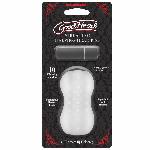 Мастурбатор з віброкулею Doc Johnson GoodHead – Vibrating Helping Head Pro – Frost - мініатюра 2
