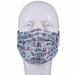 Двостороння маска Doc Johnson DJ Reversible and Adjustable face mask - мініатюра 4