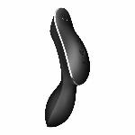 Вакуумний стимулятор з вібрацією Satisfyer Curvy Trinity 2 Black - мініатюра 4