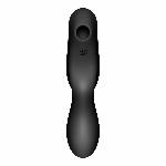 Вакуумний стимулятор з вібрацією Satisfyer Curvy Trinity 2 Black - мініатюра 6