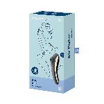 Вакуумний стимулятор з вібрацією Satisfyer Dual Kiss Black - мініатюра 2