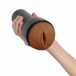 Мастурбатор-вагіна Kiiroo Feel Stroker Mid Brown для секс-машини Kiiroo Keon - мініатюра 4
