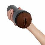 Мастурбатор-вагіна Kiiroo Feel Stroker Dark Brown для секс-машини Kiiroo Keon - мініатюра 4