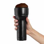 Мастурбатор-вагіна Kiiroo Feel Stroker Dark Brown для секс-машини Kiiroo Keon - мініатюра 3