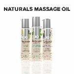 Масажна олія JO Naturals Massage Oil Peppermint & Eucalyptus з ефірними оліями (120 мл) - мініатюра 2