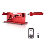Смарт секс-машина Hismith Table Top 2.0 Pro APP Red, настільна версія - мініатюра 1